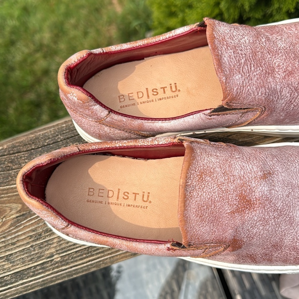 Bed Stu leather sneakers Nectar Lux  8.5 BNWOT - Picture 4 of 6